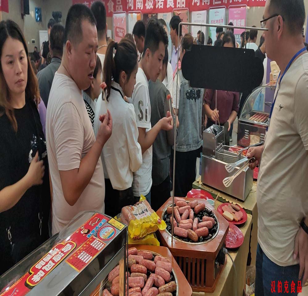漢伯尅石鍋烤腸菏澤活動(dong)現場