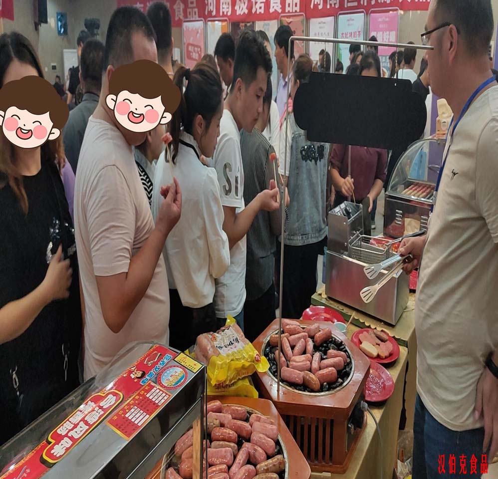 漢伯尅石鍋烤腸菏澤(ze)活動現場